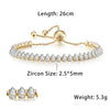 Zircon Tennis Bracelets for Women Dazzling Various Shape Crystal Chain on Hand Sexy Party Accessories Jewelry - Image 19