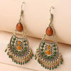 Ethnic Bohemian Moth Drop Moon Hollow Dangle Earrings For Women Party Accessories Dangle Jewelry - Image 15
