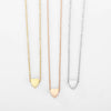 Tiny Heart Pendant Choker Necklace in Gold-Tone or Silver-Tone - Image 6