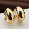 Non-Piercing Cartilage Clip Earrings with Compact Metal Details - Image 8