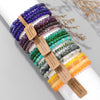 4 mm Faceted Bead Bracelet in Multiple Color and Length Options - Image 26