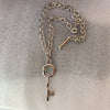 Retro Chain Key-lock Shape Pendant Necklace - Image 8