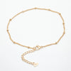 Stainless Steel Anklet Gold Color Round Link Chains On Foot Barefoot Sandals Anklet Bracelet Women Summer Jewelry,1PC - Image 21