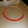 Colorful Rhinestone Choker Necklace with Multiple Color Options - Image 11