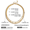 Stainless Steel Flat Snake-Chain Necklace in Multiple Styles - Image 9