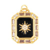 Enamel Sun Moon Rainbow Compass Charm Pendant, Gold Plated Jewelry Accessories for Bracelets Necklaces Making - Image 17