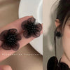 Sweet Design Spring/Summer Blue Pink Enamel Flower Light High End Earrings Party Gifts for Women Jewelry - Image 11