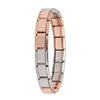 Women's Jewelry 9mm Width Itanlian Elastic Charm Bracelet Stainless Steel Bangle ST - Image 19