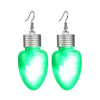 LED Earrings Glowing Light Up Earrings Santa Claus Reindeer Snowman Christmas Tree Dangle with Lights For Party Women - Image 7