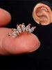 Two-Piece Stainless Steel Cartilage Stud Set with Multiple Motif Designs - Image 20