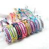 Weave Bracelet Friendship Bohemian Vintage Cotton Rope String Nepal Yoga Ethnic Rainbow Boho Woven Braided Bracelets - Image 5