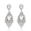 Champagne Crystal Earrings Gold Color Jewelry Female Bricons Wedding Long Big Drop Earrings For Women - Image 19
