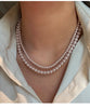Pearl Bead Necklace in 6 mm 8 mm or 10 mm Sizes - Image 13