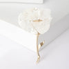 Resin Rose Flower Brooch with Pin Back in Multiple Colors - Image 8