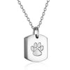Cremation Tag Necklace for Ashes Stainless Steel Cross Urn Pendant Ashes Holder Memorial Jewelry - Image 1