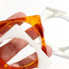 Bohemia Acrylic Transparent Amber Geometric Thin Cuff Bangle for Women Boho Resin Irregular Bracelet Design Jewelry - Image 3
