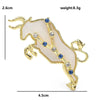2 Colors Shell Taurus Brooches Pin Zodiac Star Jewelry Accessory Bull Badge For Suit - Image 6