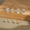 Silver Zircon Earrings for Women Shiny Cubic Zirconia Earrings Party Jewelry - Image 13