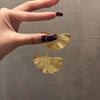 Ventfille Silver Gold Leaf Earrings For Women Earring Jewelry Prevent Allergy Party Gift - Image 2
