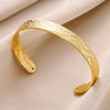 Dainty Flowers Stainless Steel Bracelet Gold Color Open Cuff Bangle for Women Wedding Jewelry Vacation Party Accessories Gifts - Image 6