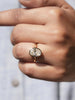 Gemagic Silver Zircon Delicate Simple Oval Ring For Women Engagement Wedding Jewelry - Image 4
