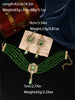 1 Set of Handmade Ladies' Necklace Earrings Jewelry Set, Multi-Layered Design Bride Wedding Jewelry Set - Image 5