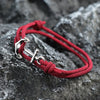 Minimalist Men Bracelet Handmade Sliding Adjustable Nautical Braslet 3mm Thin Marine String Braclet Stainless Steel Pulseria - Image 5