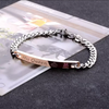 2 Style His Queen Her King Black Rose Gold Color Women's Male Chain Crystal Couple Bracelet for Men Femmo on Hands Jewelry - Image 2