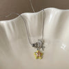French Colorful Enamel CZ Cubic Zirconia Starburst Water Drop Star Pendant Necklaces for Women Silver Plated Chain Chokers - Image 9