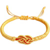 Woven Bracelet Vajra Knot Lucky Wristbands Adjustable Couple Bangles for Men Women Unisex Jewelry Gift - Image 9