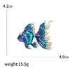 Enamel Goldfish Pins for Women Unisex Enamels Animal Brooches Banquet Party Backpack Gifts Jewelry Accessories - Image 4
