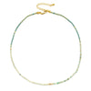 Cute Small Faceted Bead Stone Choker Necklace Spinel Lapis Lazuli Amazonite Tourmaline Agate Amethyst Cute Gift - Image 16