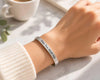 This Too Shall Pass Mantra Cuff Bracelet Hidden Message Motivational Jewelry Gifts Cuff Bracelet Gifts for Women - Image 2