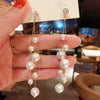 Large and Small Imitation Pearl Dangle Earrings for Women Beads Tassel Long Drop Earring Wedding Earrings Jewelry - Image 2