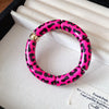 Multi-style Leopard Print Bamboo Tube Acrylic Stretchy Bracelets for Women Men Retro Resin Beaded Bangles Stack Jewelry Gift K1 - Image 20