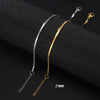 Snake Chain Ankle Bracelet for Women Foot Anklets 21cm Stainless Steel Bracelet on the Leg Jewelry Gifts - Image 7