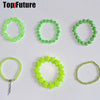 Women Gothic Lolita Dopamine Girl Jewelry Spicy Girl Y2K Candy Fluorescent Star Heart Accessories Bracelet Bracelets - Image 7