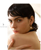 Imitation Pearls Drop Stainless Steel Golden Korean Hoop Earrings Charms Jewelry Gift - Image 37