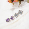 Silver Earrings For Women -silver-jewelry Zirconia Eternal Heart Twist Earrings Oorbellen S - Image 10