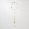 style Stainless Steel Chain Bracelet for Women, a Unique and Elegant One-Piece Finger Chain Bracelet - Image 2