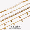 Blingbling Zircon Cubic Zirconia Tennis Chain Anklets Leg Bracelets For Woman Stainless Steel Bracelet On the Leg - Image 1