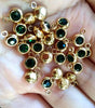 60 piece/lot Stainless Steel Crystal Pendant steel Gold Color 12 Birthstone Charm Round 6mm 6.5mm Rhinestones Charms - Image 18