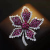 Cubic Zircon Dragonfly Brooches Atmosphere Maple Leaf Bowknot Broche Pins for Women's Coat Accessories Decor - Image 5