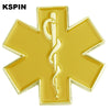 Star of Life Pin badges for clothes in badges safety pin brooch - Image 4