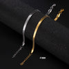 Snake Chain Ankle Bracelet for Women Foot Anklets 21cm Stainless Steel Bracelet on the Leg Jewelry Gifts - Image 9