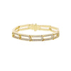 Micro Pave Bling CZ Cubic Zirconia Paper Clip Link Chain Bracelet 16cm Geometric Women Girl Jewelry Bangle - Image 12