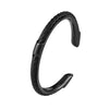 Classic Men Stainless Steel Woven Leather Cuff Bracelet Bangles Minimalist Jewelry Lovers' Gift - Image 13