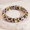 Multi-style Leopard Print Bamboo Tube Acrylic Stretchy Bracelets for Women Men Retro Resin Beaded Bangles Stack Jewelry Gift K1 - Image 14