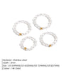Korean Imitation Pearl Minimalist Pearl Finger Ring White Round Pearl Ring Wedding Anniversary Gift - Image 11