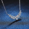 Necklace for Woman Wedding Jewely with Certificates Sliver Plated White Gold Necklace - Image 4
